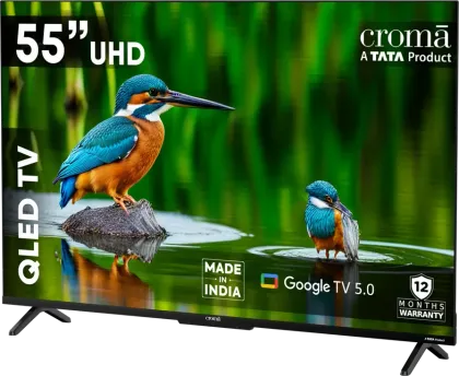 Croma CREL055UGQ024651 55 inch Ultra HD 4K Smart QLED TV