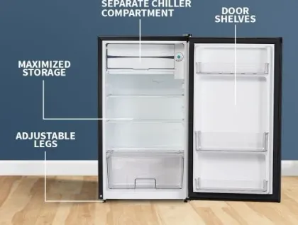 Sharp SJ-MRW101N2-PKS 92 L 2 Star Single Door Mini Refrigerator