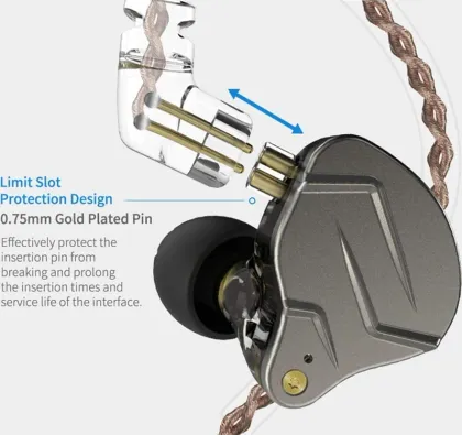 KZ ZSN Pro Wired Earphones (Without Mic)