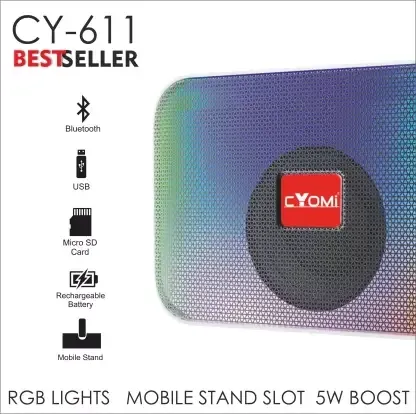 Cyomi 611 5W Bluetooth Speaker
