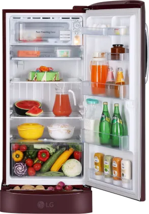 LG GL-D221ASEY 205 L 4 Star Single Door Refrigerator