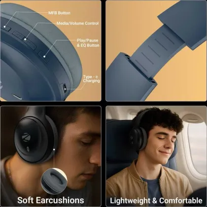 Zebronics Zeb Paradise Neo R Wireless Headphones