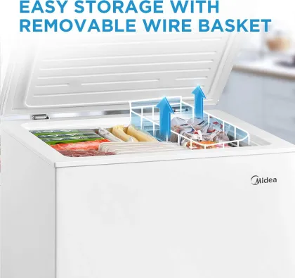 Midea MRC050S0AWW 5 Cu Ft Single Door Chest Freezer