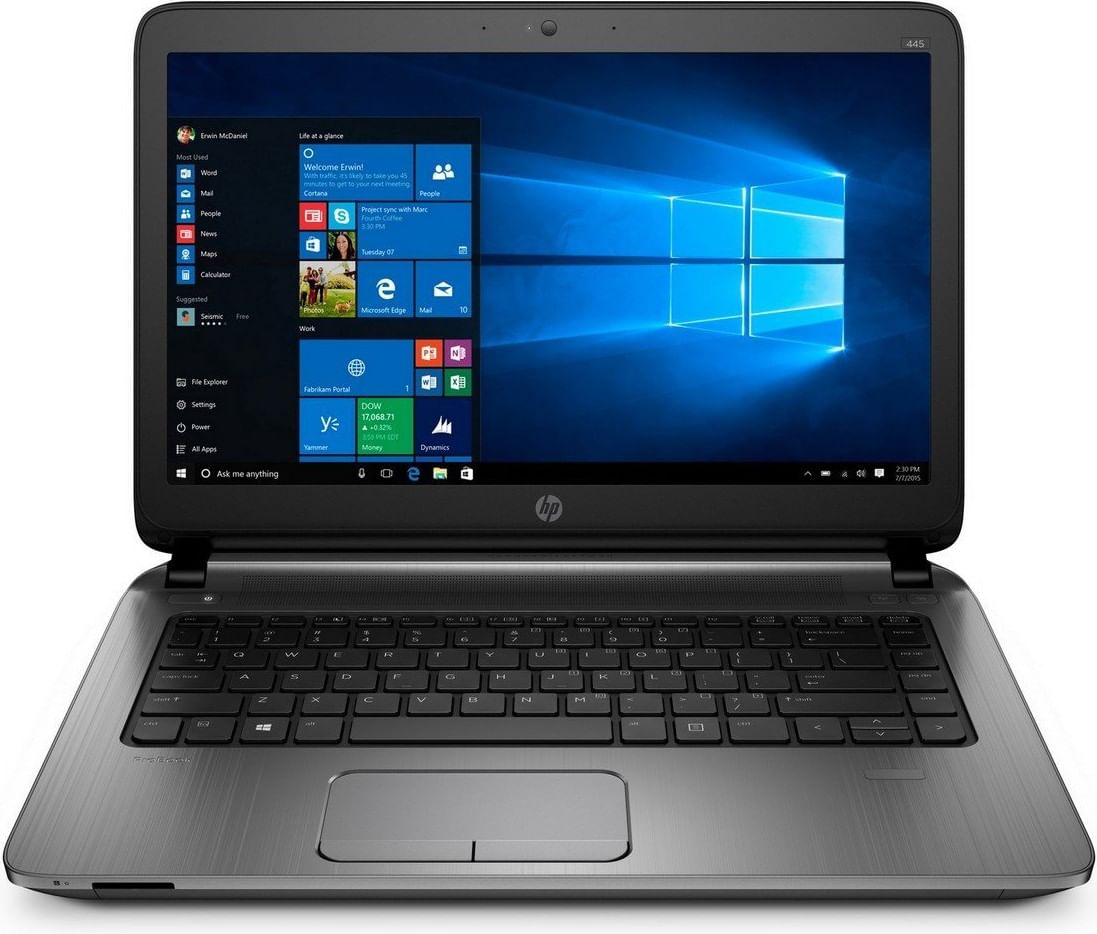 HP ProBook 445 Laptop (AMD A10/ 4GB/ 500GB/ Win10 Pro/ 1GB Graph) Best