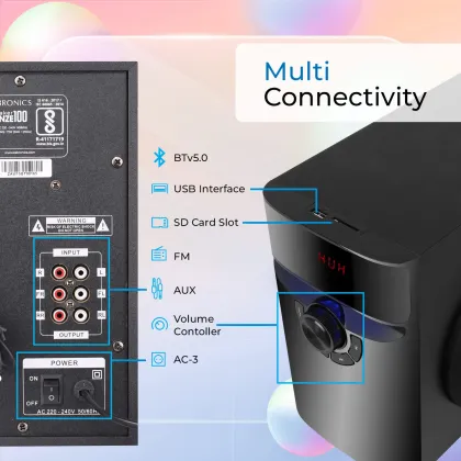 Zebronics Bronze 100 72W Bluetooth Speaker