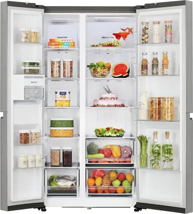 LG GL-B257HPZ3 650 L 3 Star Side By Side Refrigerator