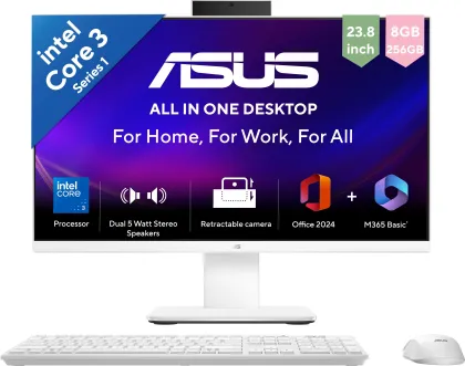 Asus AiO V440 V440VAB-KWC3006WS (Intel Core 3 100U/ 8GB/ 256GB SSD/ Win 11) - image 2