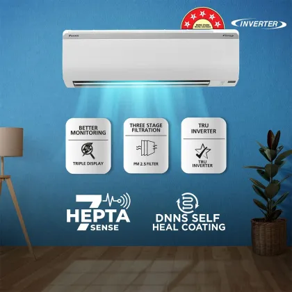 Daikin MTKU42UV16U 1.2 Ton 5 Star 2025 Inverter Split AC