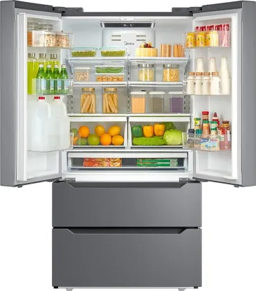 Midea MRQ23B4AST 22.5 Cu Ft French Door Refrigerator
