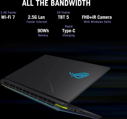 Asus ROG Strix G16 G615LR-S5190WS Gaming Laptop (Intel Core Ultra 9 275HX / 32GB/ 1TB SSD/ Win11/ 12GB RTX 5070Ti Graph)