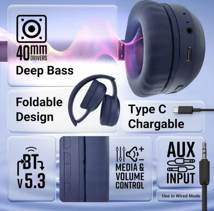 Zebronics Zeb-Thunder Max Wireless Headphones
