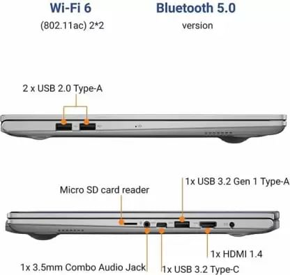 Asus Vivobook 15 K513EA-L703TS Laptop (11th Gen Core i7/ 8GB/ 1TB 256GB SSD/ Win10 Home)