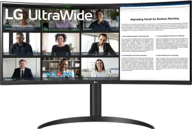 LG UltraWide 34BR55QC-B 34 inch WQHD Curved Monitor