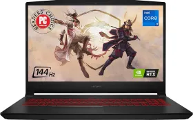 MSI Katana GF66 12UD-436US Gaming Laptop (12th Gen Core i7/ 16GB/ 512GB SSD/ Win 11/ 4GB RTX 3050Ti)