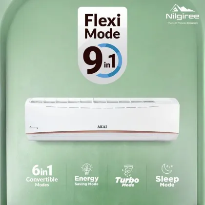 Akai AKSI-183EPQA 1.5 Ton 3 Star 2026 Inverter Split AC