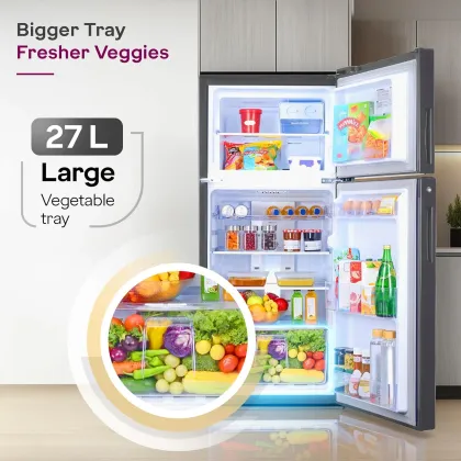 Godrej RT EONVALOR 280D RCIF 244 L 4 Star Double Door Refrigerator