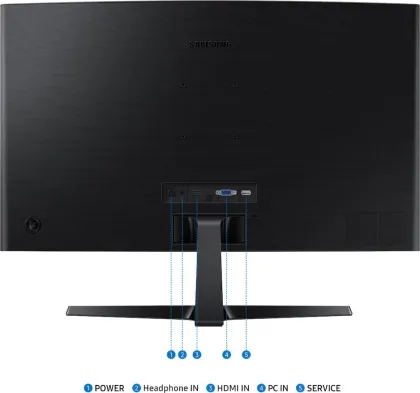 Samsung Essential S3 LS27D368GAW 27 inch Full HD Curved Monitor