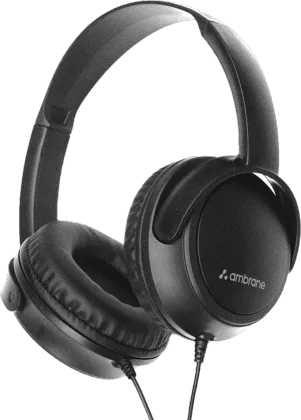 Ambrane HP100 Wired Headphones