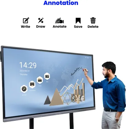 Studynlearn I5501 55 inch Ultra HD 4K Interactive Flat Panel