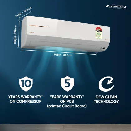 Daikin MTKM35XV16 1 Ton 5 Star 2026 Inverter Split AC