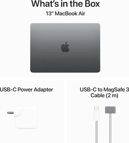 Apple MacBook Air 2024 Laptop (Apple M3/ 8GB/ 256GB SSD/ MacOS)