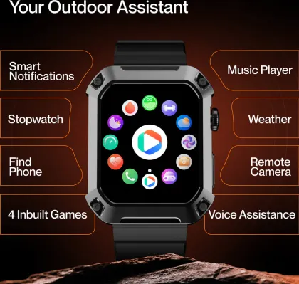 Ambrane Wise Stud Smartwatch