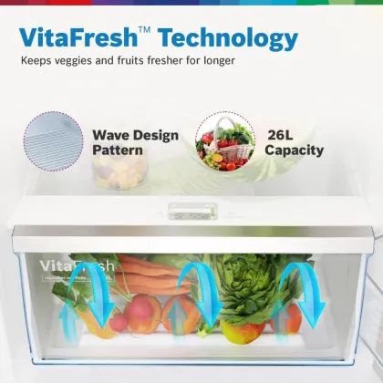 Bosch CTN27S21EI 243 L 1 Star Double Door Refrigerator
