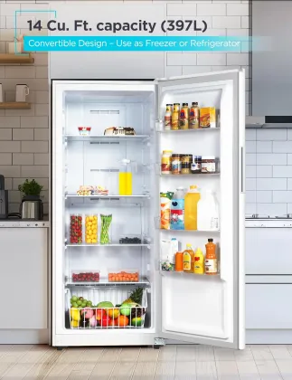 BLACK+DECKER BUC1400XW 14 Cu Ft Single Door Refrigerator
