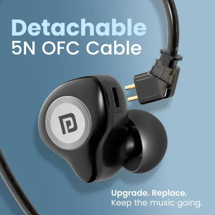 Portronics Rythm Type-C Wired Earphones