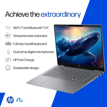HP OmniBook 7 AI 14-fr0789TU Laptop (Intel Core Ultra 5 255H/ 16GB/ 1TB SSD/ Win11)