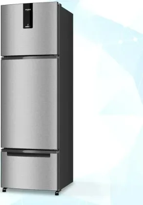 Whirlpool PRONXT DF285 3D PRM Athena Steel 237 L 3 Star Triple Door Refrigerator
