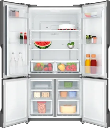 Electrolux UltimateTaste 700 EQE5600B-S 634 L Side by Side Refrigerator