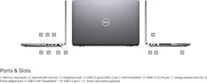 Dell Precision 3551 Laptop (10th Gen Core i9/ 16GB/ 512GB SSD/ Win10 Home/ 4GB Graph)