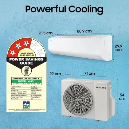 Samsung Bespoke AR50H18D13H 1.5 Ton 3 Star 2026 Inverter Split AC