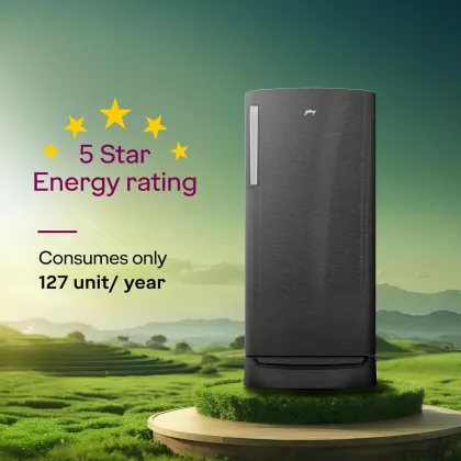 Godrej RD EMARVEL 230E TDI 207 L 5 Star Single Door Refrigerator