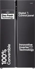 Candy CSS6600KS 602 L Side by Side Refrigerator