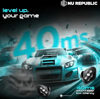 Nu Republic Cyberstud Punk True Wireless Earbuds