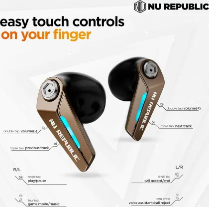Nu Republic Cyberstud X2 True Wireless Earbuds