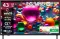 LG UA82 Series 43 inch Ultra HD 4K Smart LED TV (43UA82006LA)