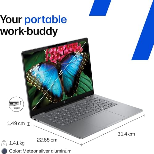 HP OmniBook 7 14-fs0789TU Laptop (Intel Core 5 210H/ 16GB/ 512GB SSD/ Win11)