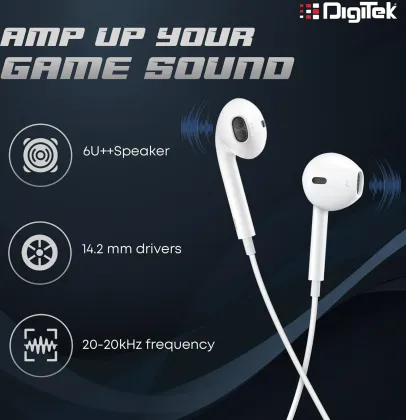 Digitek DE-044 Wired Earphones