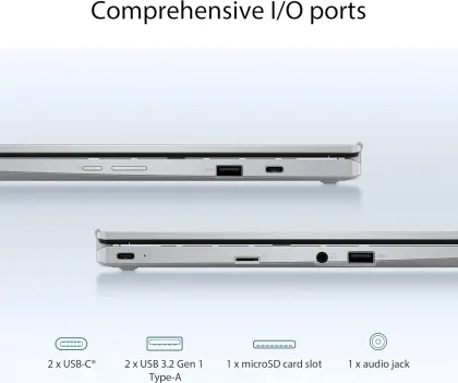 Asus Chromebook Flip CX1 CX1400FKA-AS88FT Laptop (Intel Pentium Silver N4500/ 8GB/ 128GB eMMC/ Chrome OS)