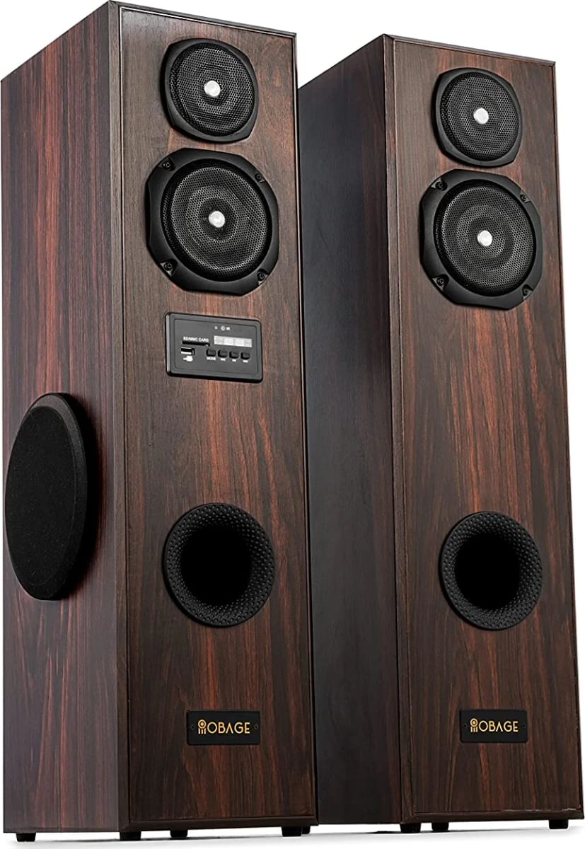 OBAGE DT51 100 Watt Wireless Tower Speaker Price in India 2024, Full