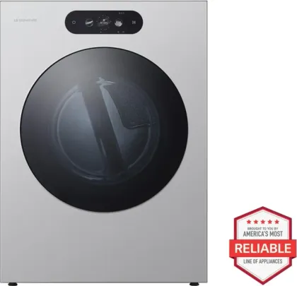 LG SIGNATURE DLEX9900S 9 cu ft Fully Automatic Front Load Dryer