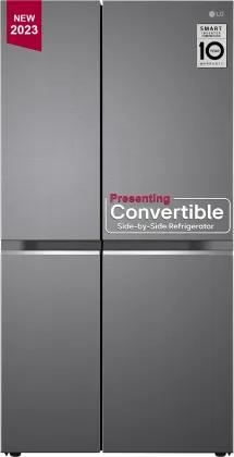 LG GL-B257HDS3 650 L Side By Side Refrigerator