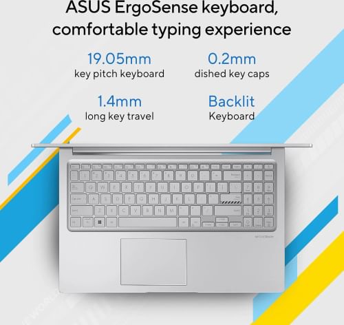 Asus Vivobook 15 2025 X1504VA-D5321WS Laptop (13th Gen Core i3/ 8GB/ 512GB SSD/ Win11)