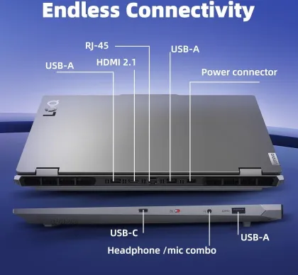 Lenovo LOQ 15 B0FVLHL87M Gaming Laptop (13th Gen Core i7/ 32GB/ 2TB SSD/ Win 11/ 8GB RTX 5050)