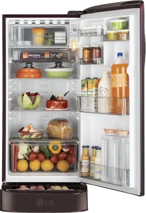 LG GLD1936ZAWG 185 L 3 Star Single Door Refrigerator