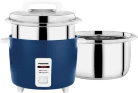 Panasonic Steel XS SR-WA18H(SB)2P 1.8L Electric Cooker