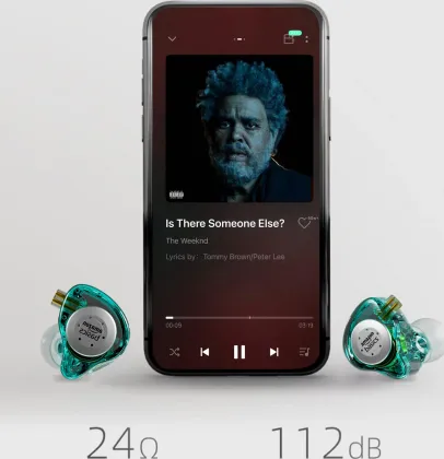 AmazonBasics Pro Series IEM Wired Earphones